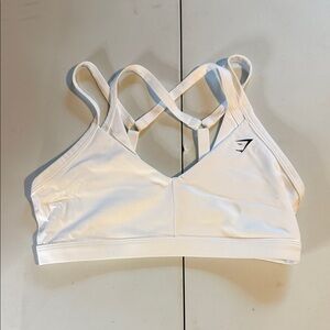 Gymshark Cream Sports Bra